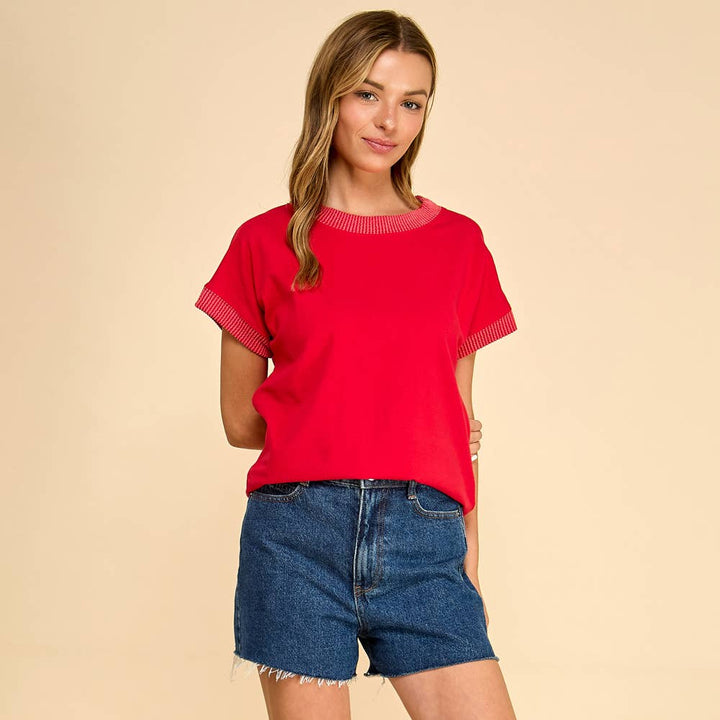 Rib Trim Top