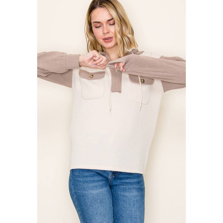 Luella Colorblock Hoodie
