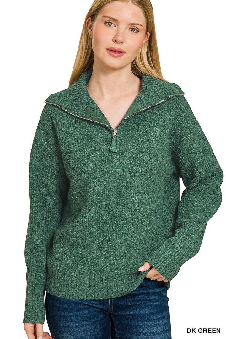 Finley Half Zip Sweater