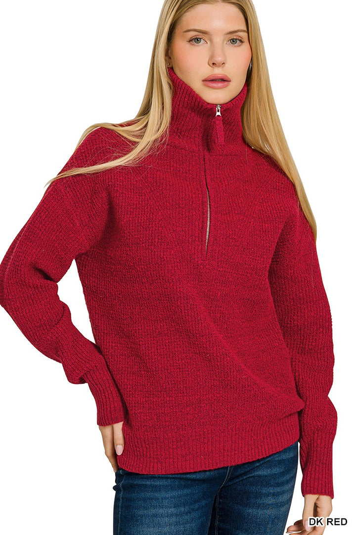 Finley Half Zip Sweater