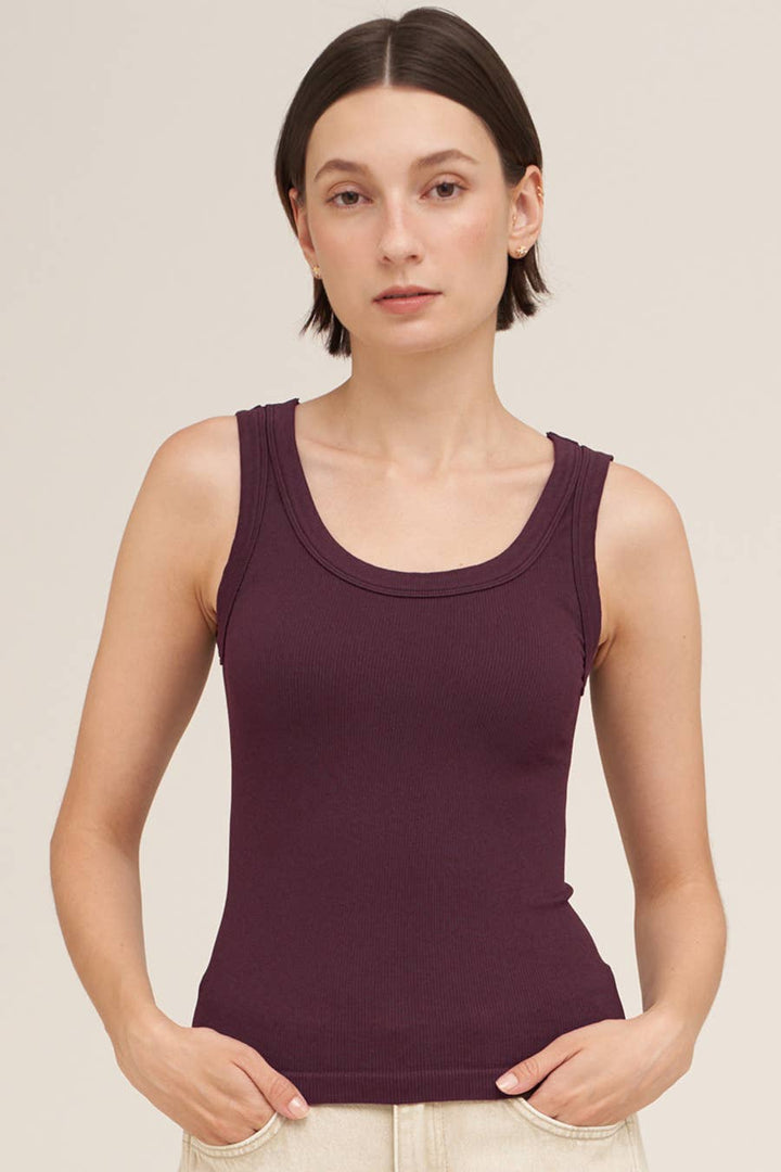 NS8216 - Reversible Ribbed Tank Top