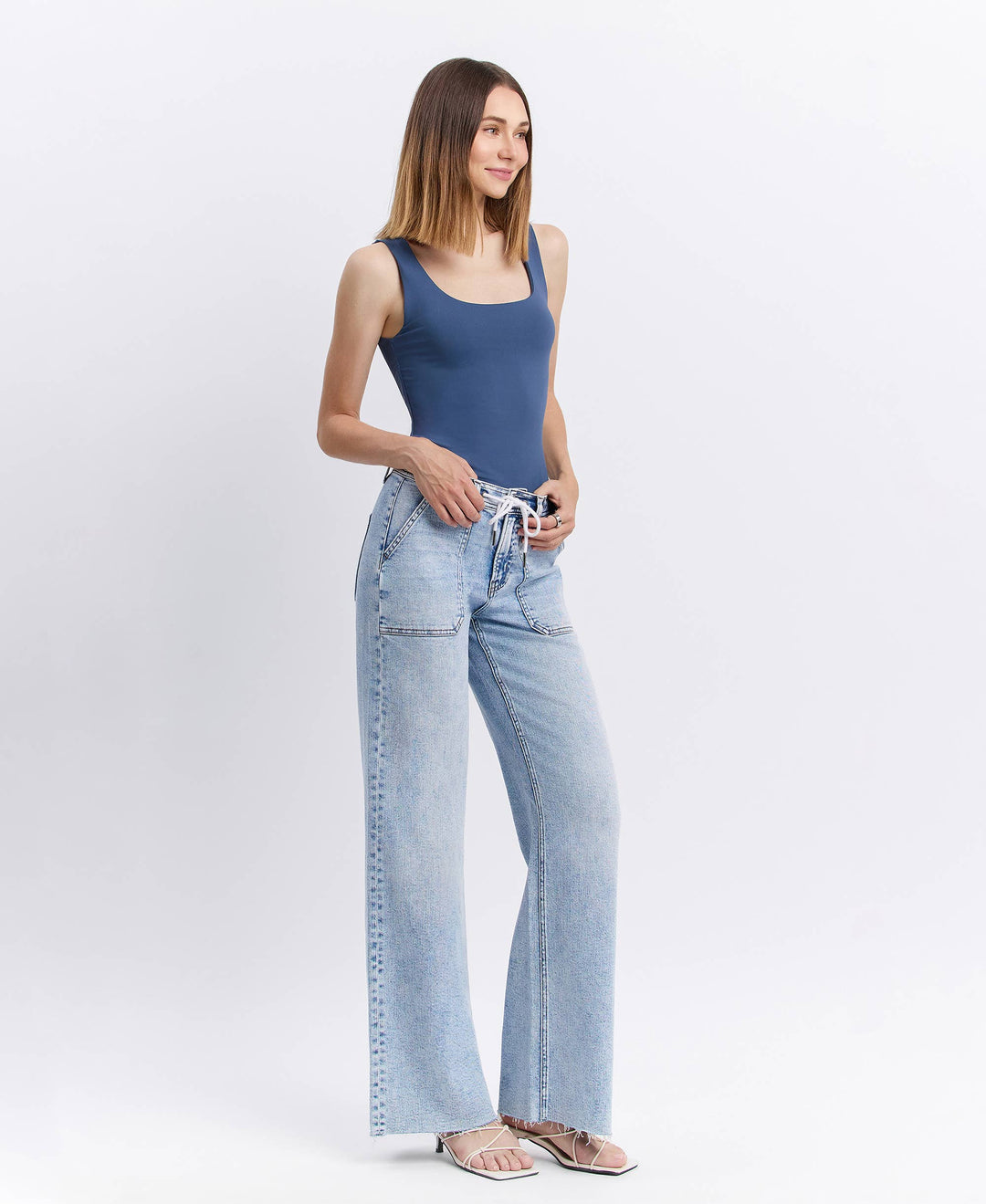 Andi Darwstring Waistband Jeans