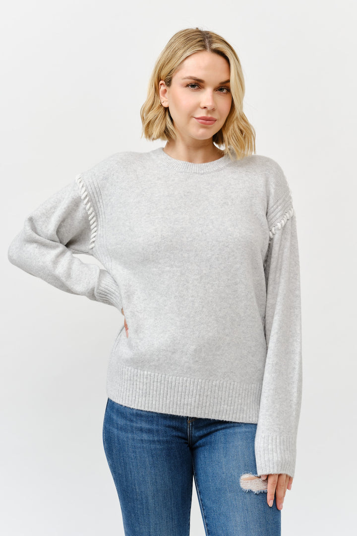 Elevated Stitch Detail Sweater
