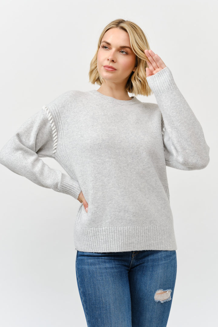 Elevated Stitch Detail Sweater