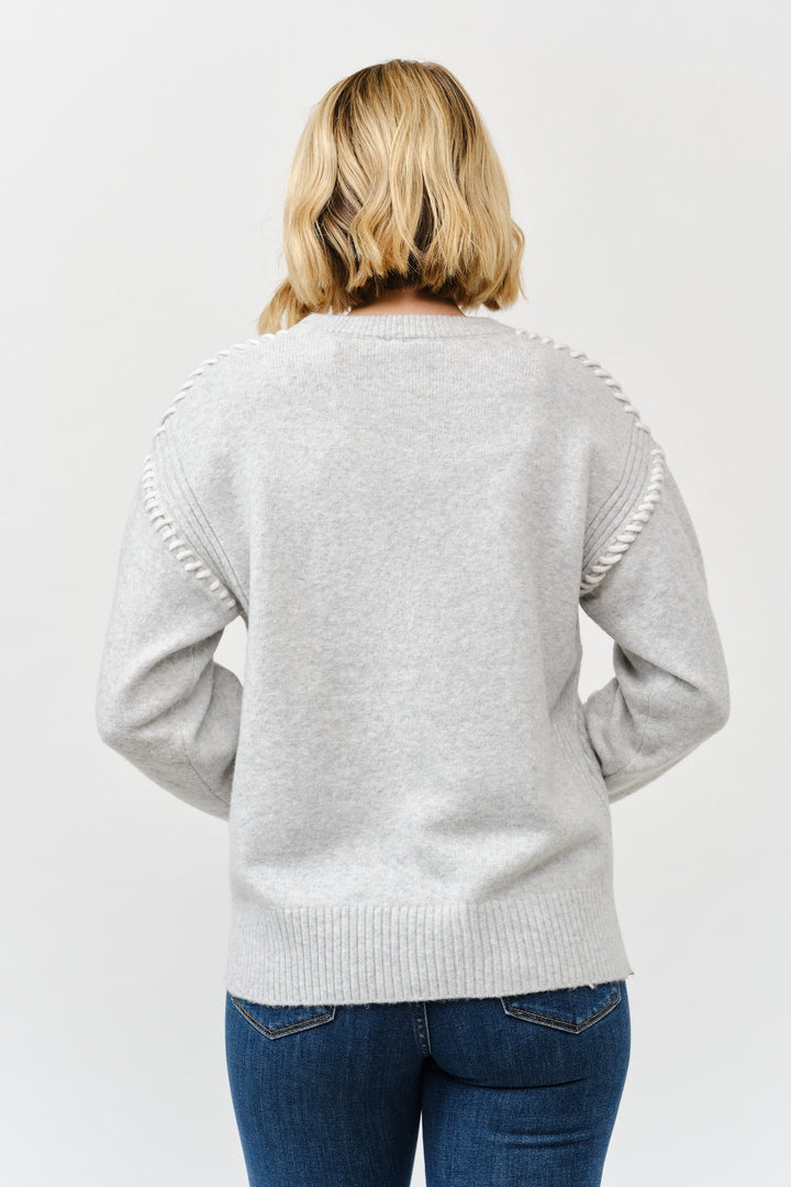 Elevated Stitch Detail Sweater