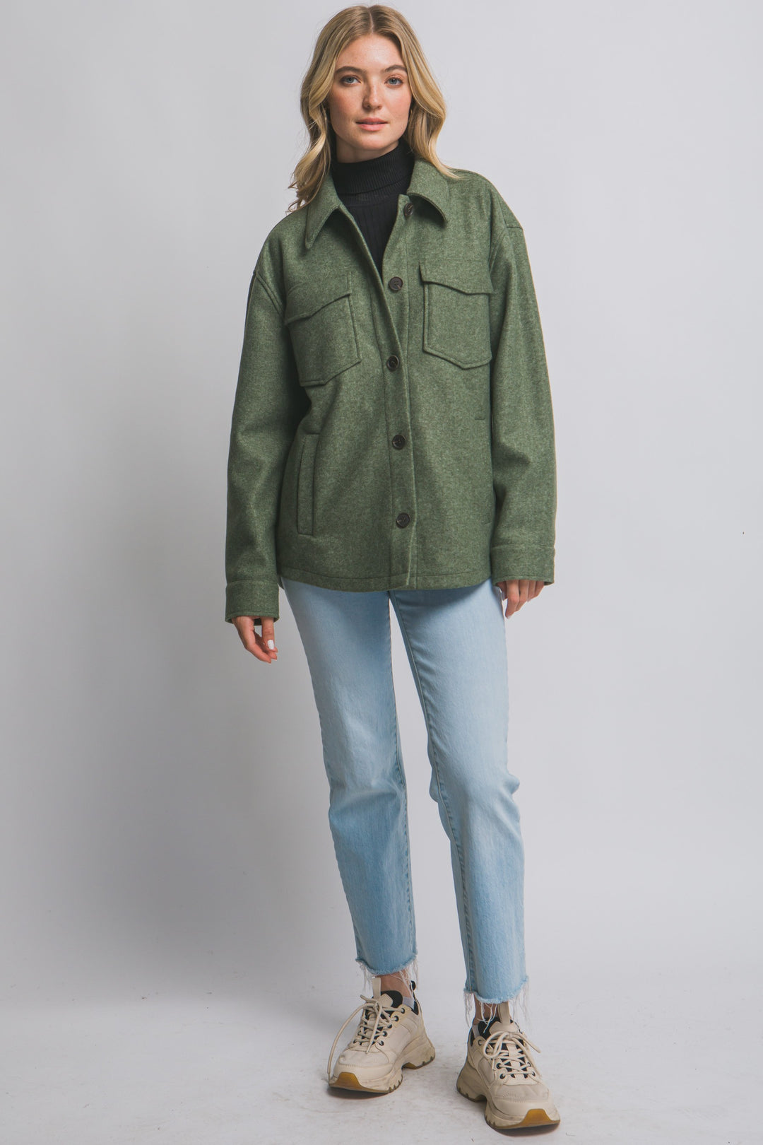 Ella Button Up Shacket