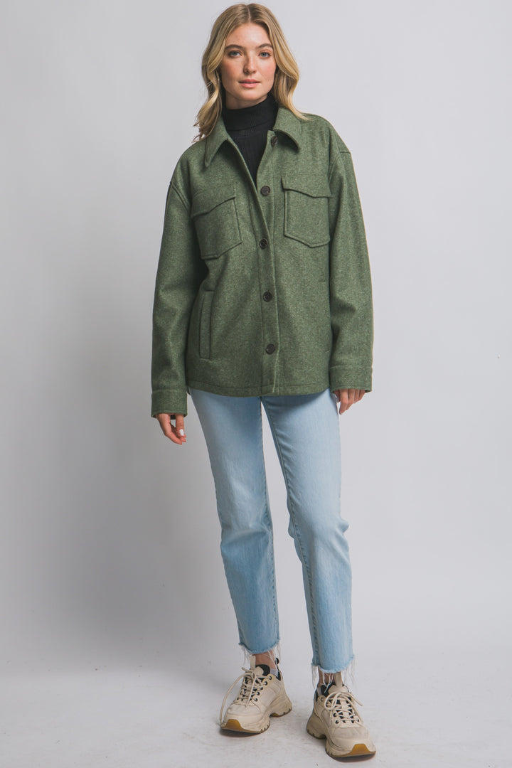 Ella Button Up Shacket