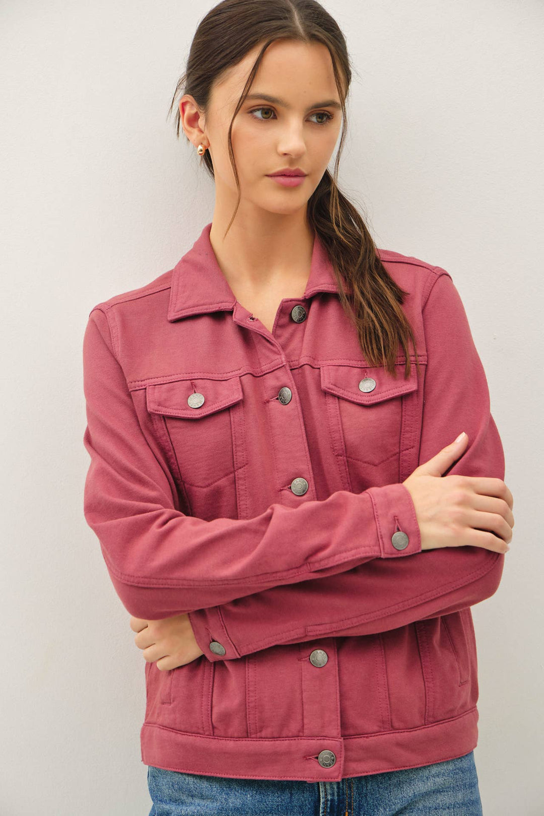 Garment-Dyed Soft Jacket