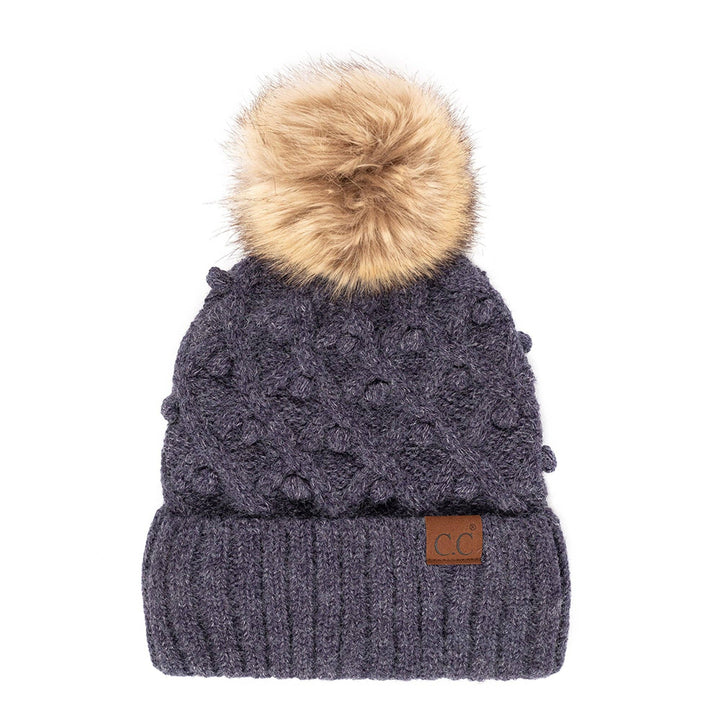 CC Crafted Pom Detail Beanie