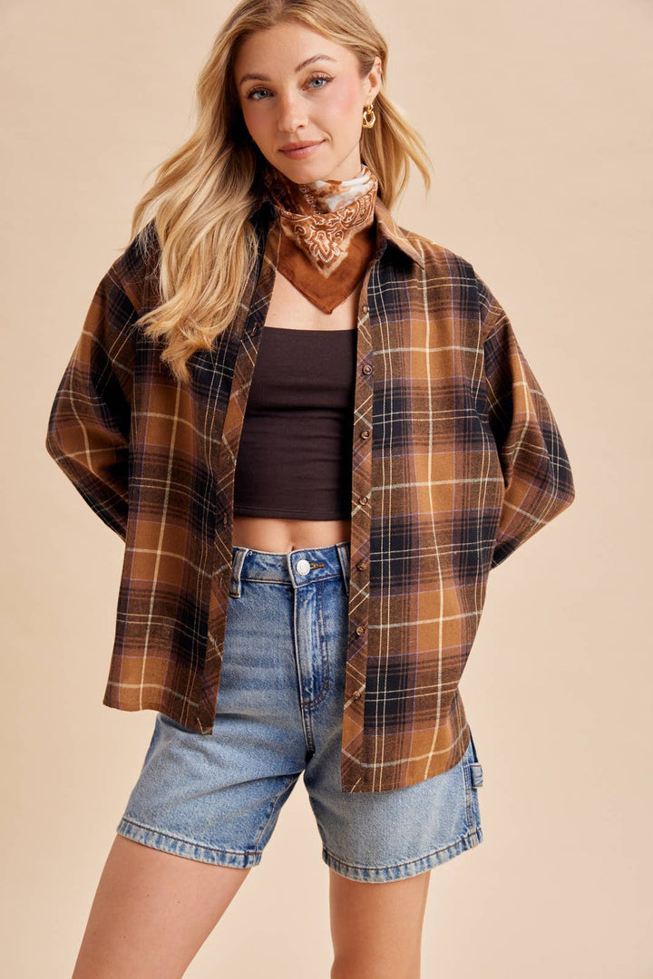 Tartan Plaid Button Down
