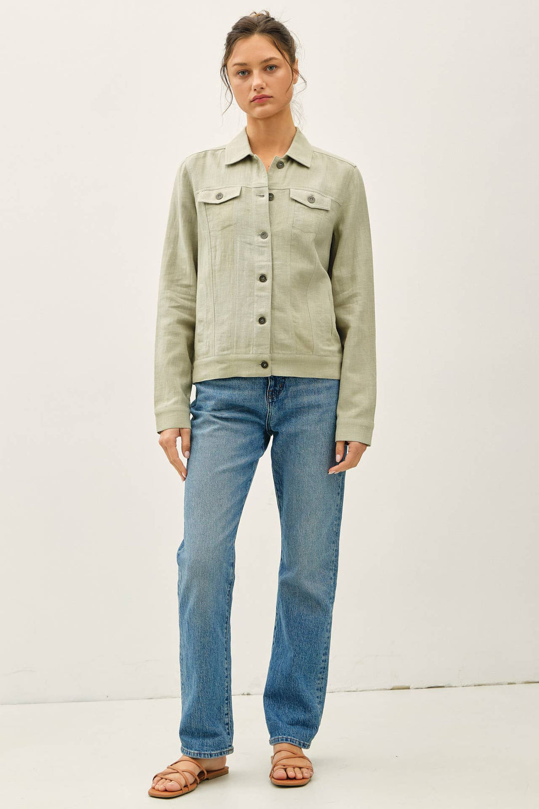 Shelby Lightweight Button Up Jacket