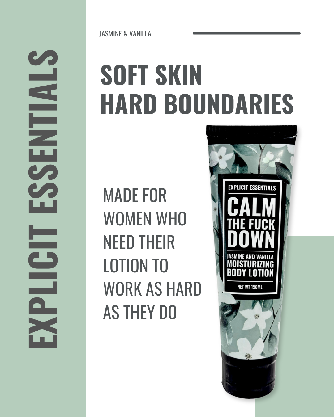 Calm The Fuck Down Body Lotion, Relaxation Gift, Impulse Buy