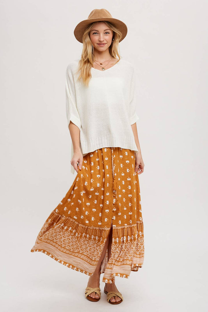 Boho Maxi Skirt