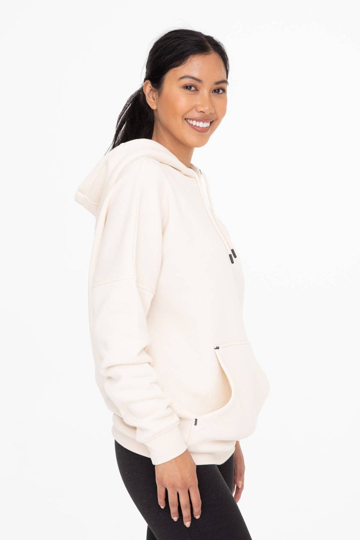 Longline Fleece Hoodie