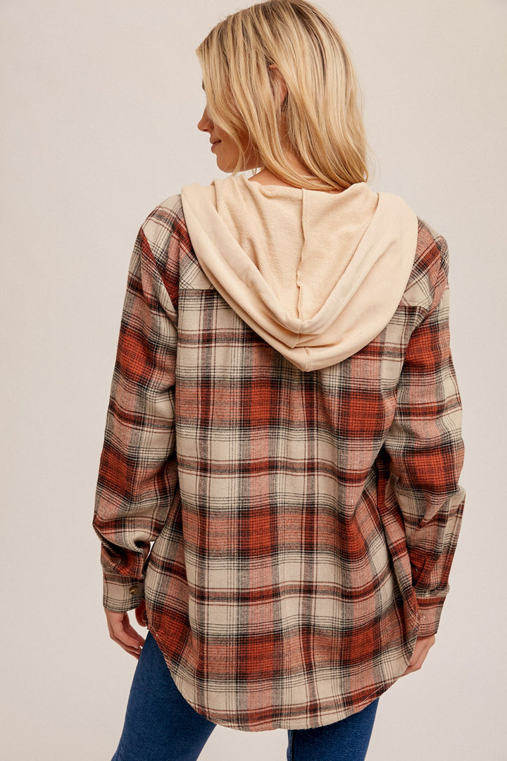 Rust Plaid Flannel