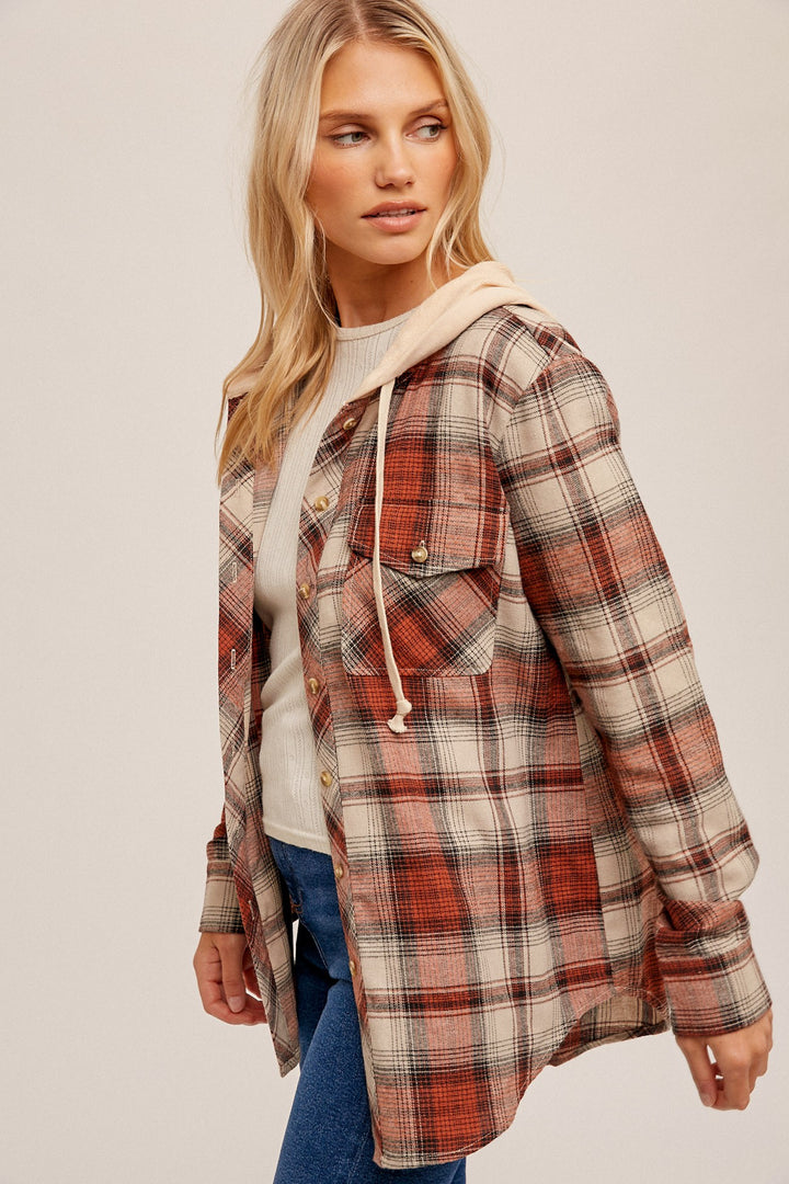 Rust Plaid Flannel