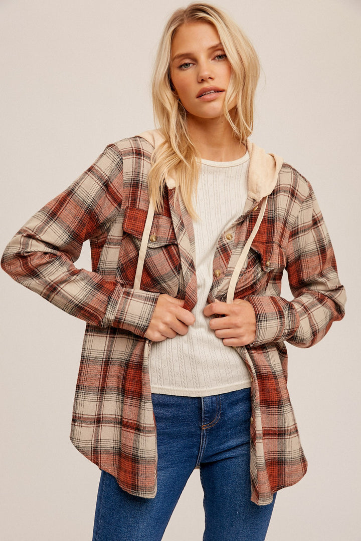 Rust Plaid Flannel