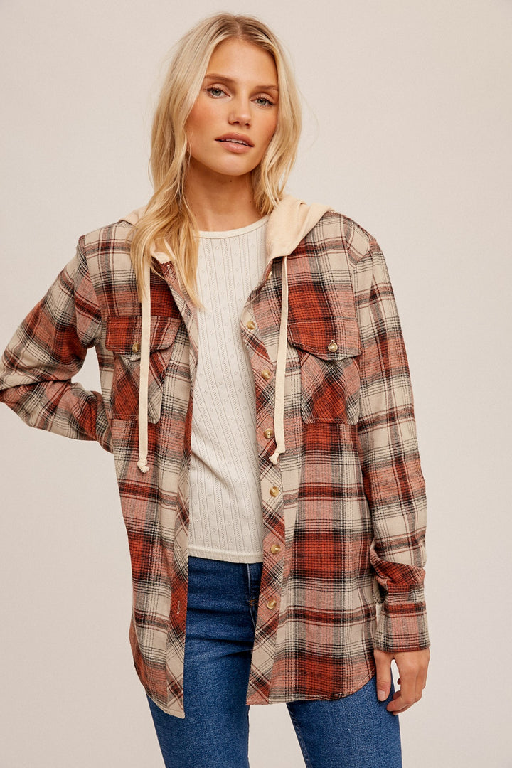 Rust Plaid Flannel