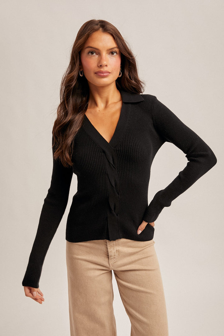 Jessi Front Twist Top