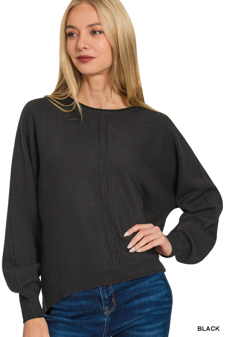 Gia Front Seam Sweater