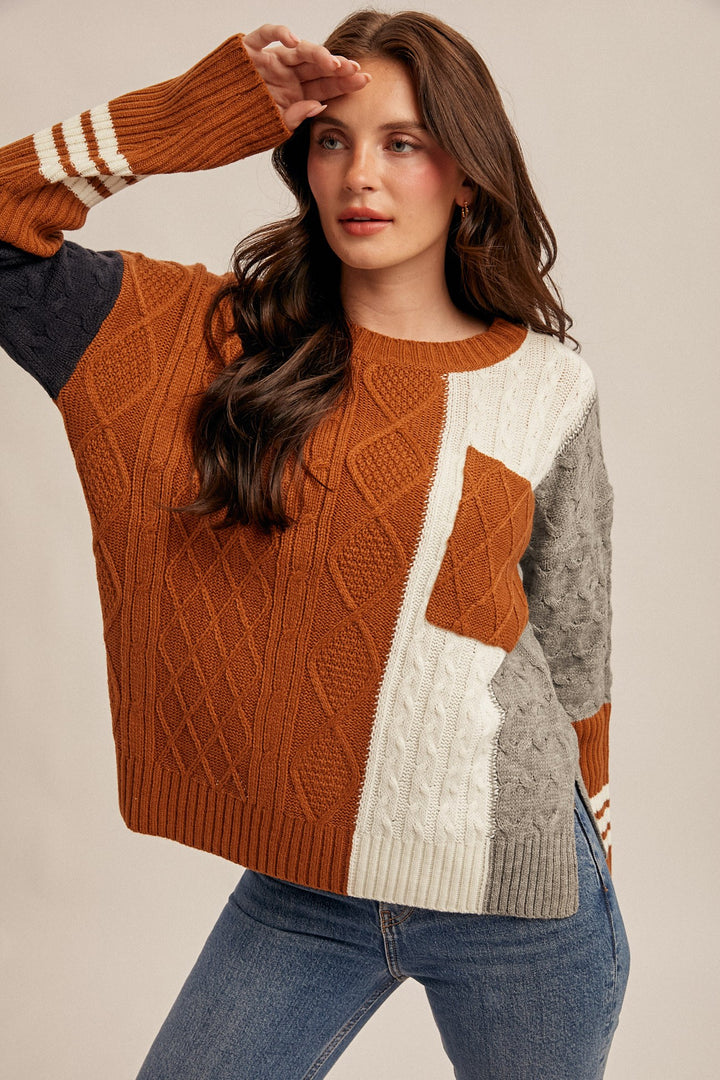 Gigi Colorblock Sweater