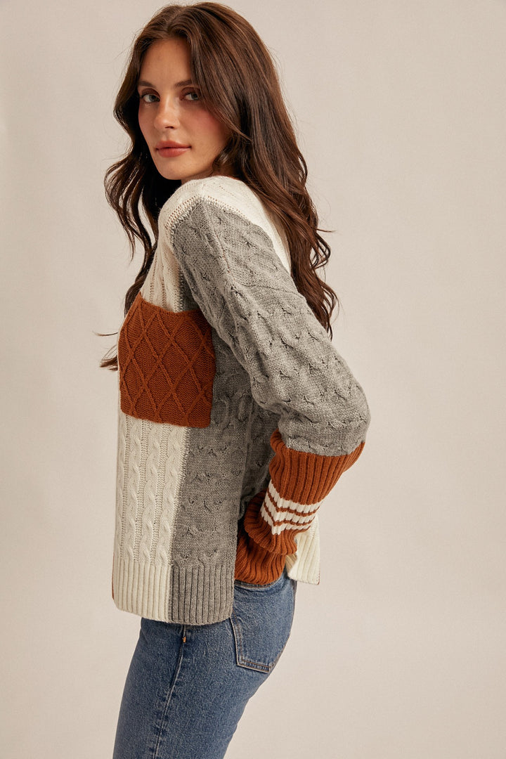 Gigi Colorblock Sweater