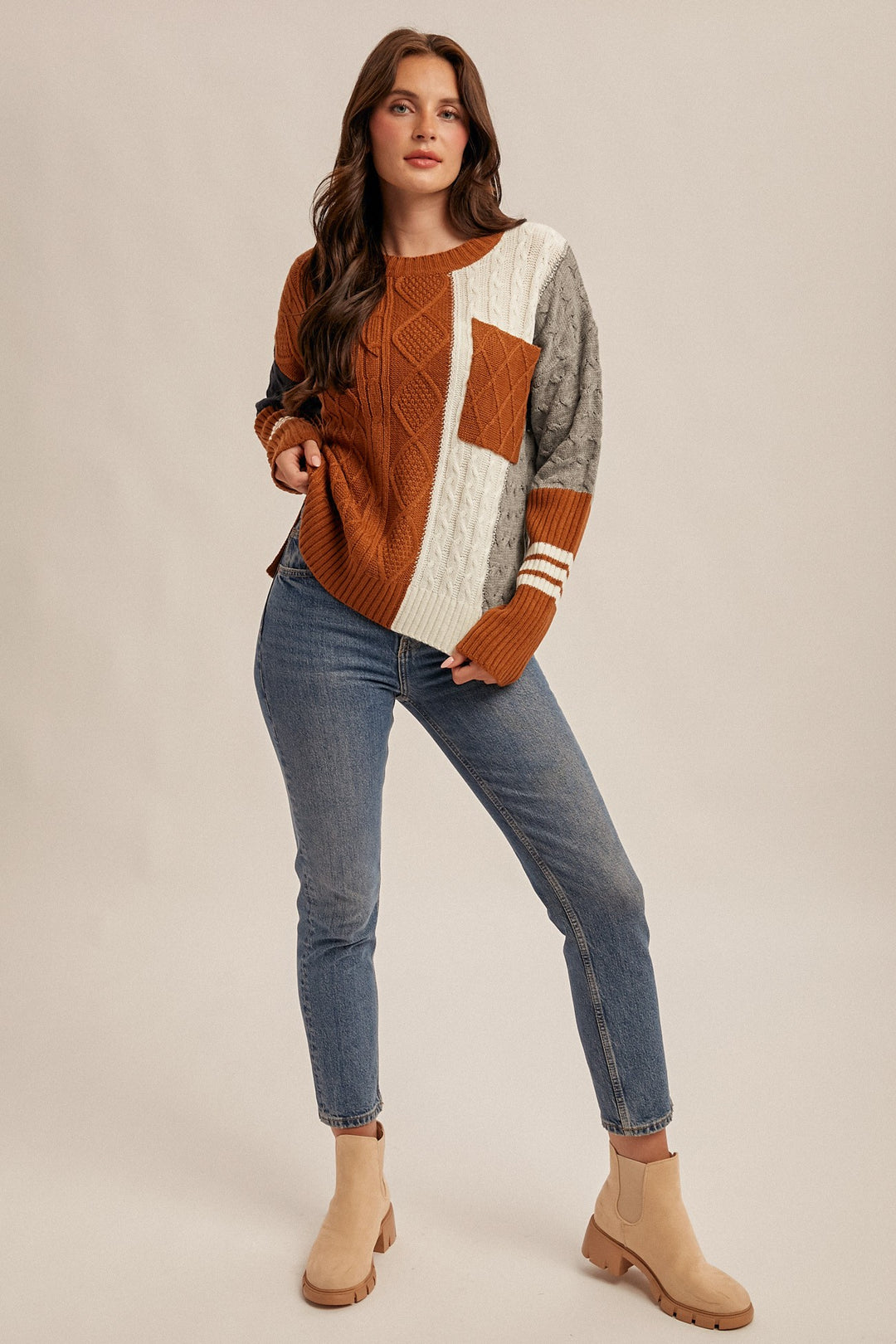 Gigi Colorblock Sweater