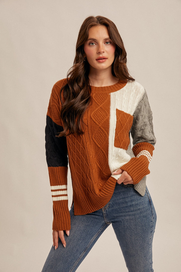 Gigi Colorblock Sweater
