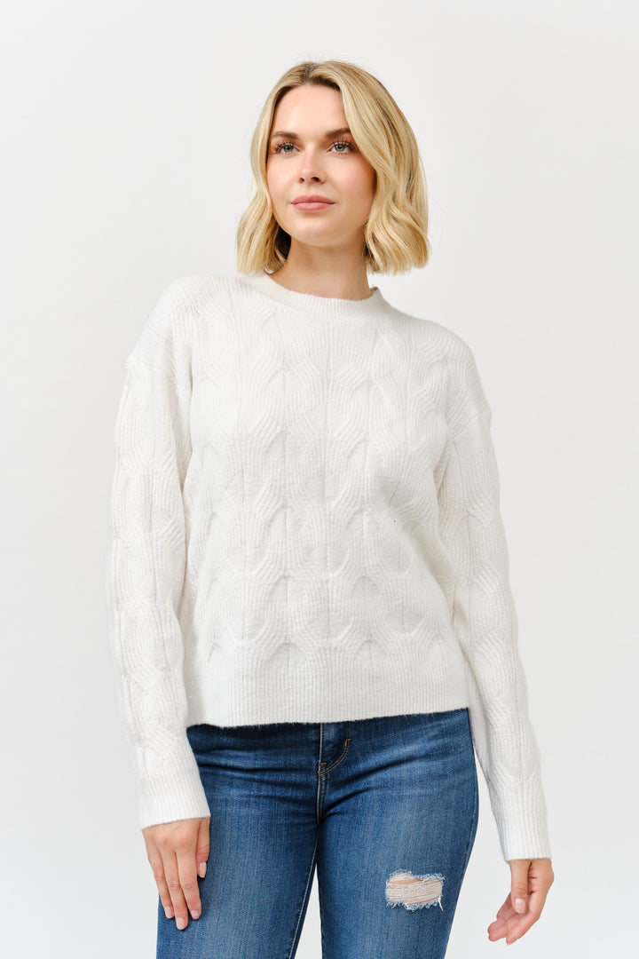 Grace Wave Knit Sweater