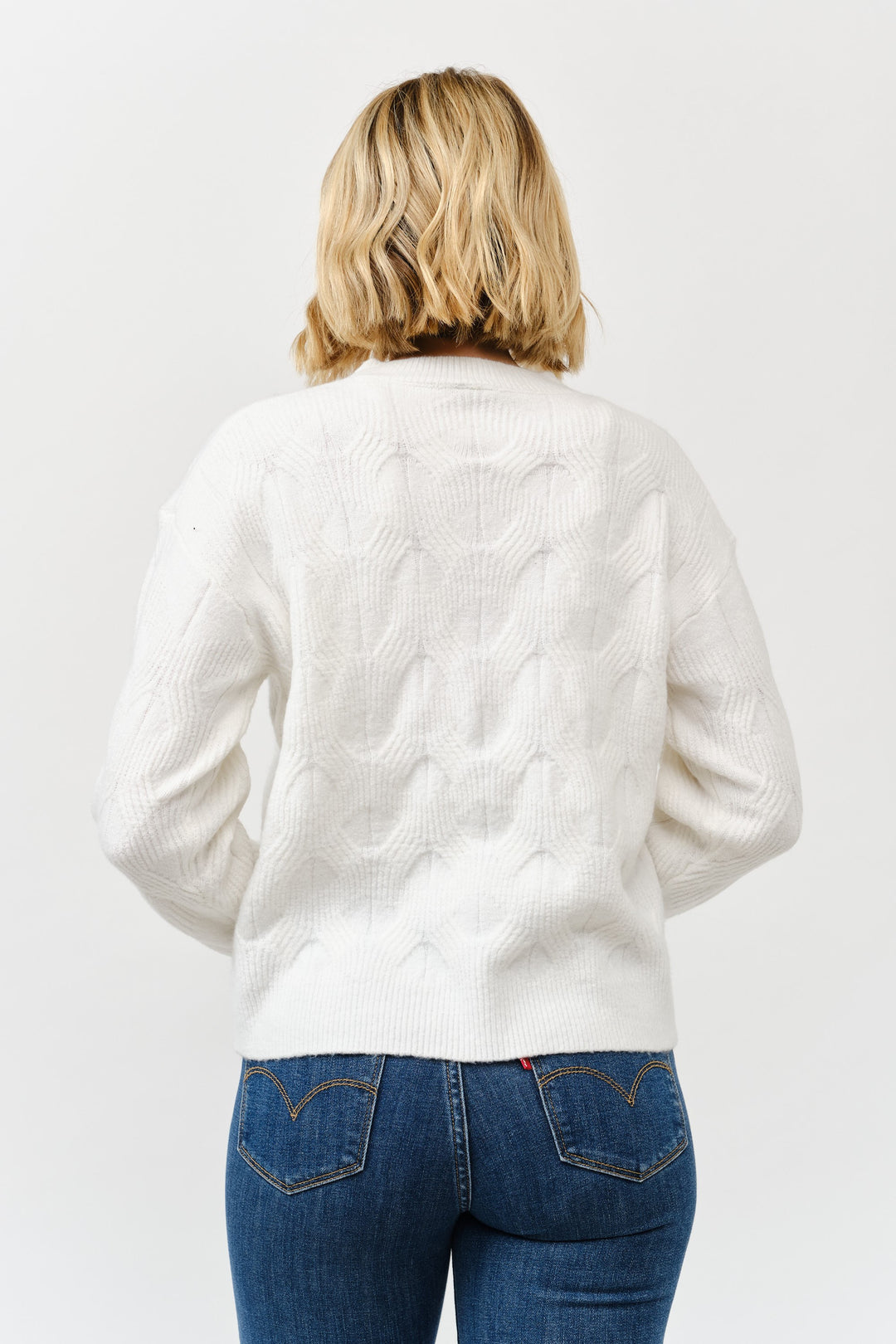 Grace Wave Knit Sweater