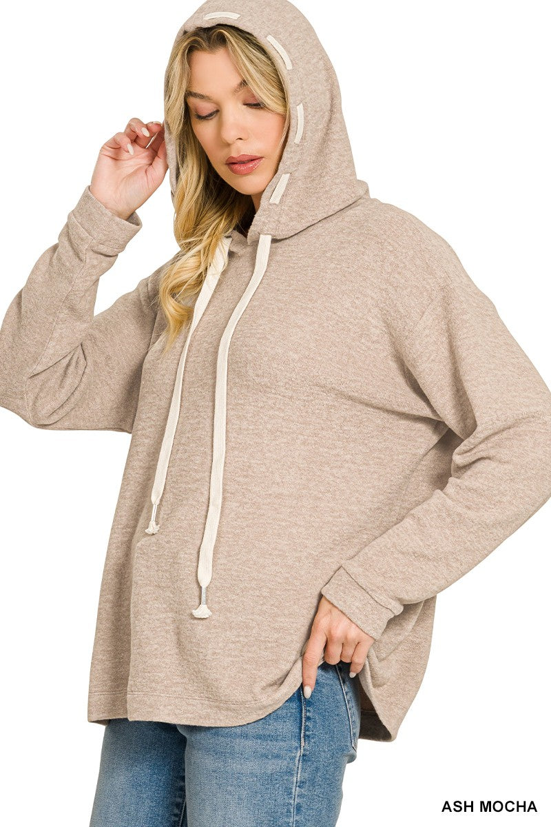 Soft Brushed Hacci Hoodie