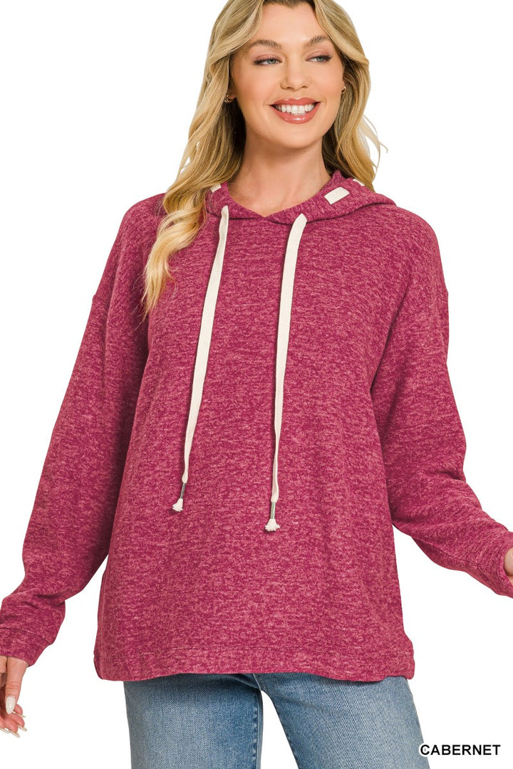 Soft Brushed Hacci Hoodie