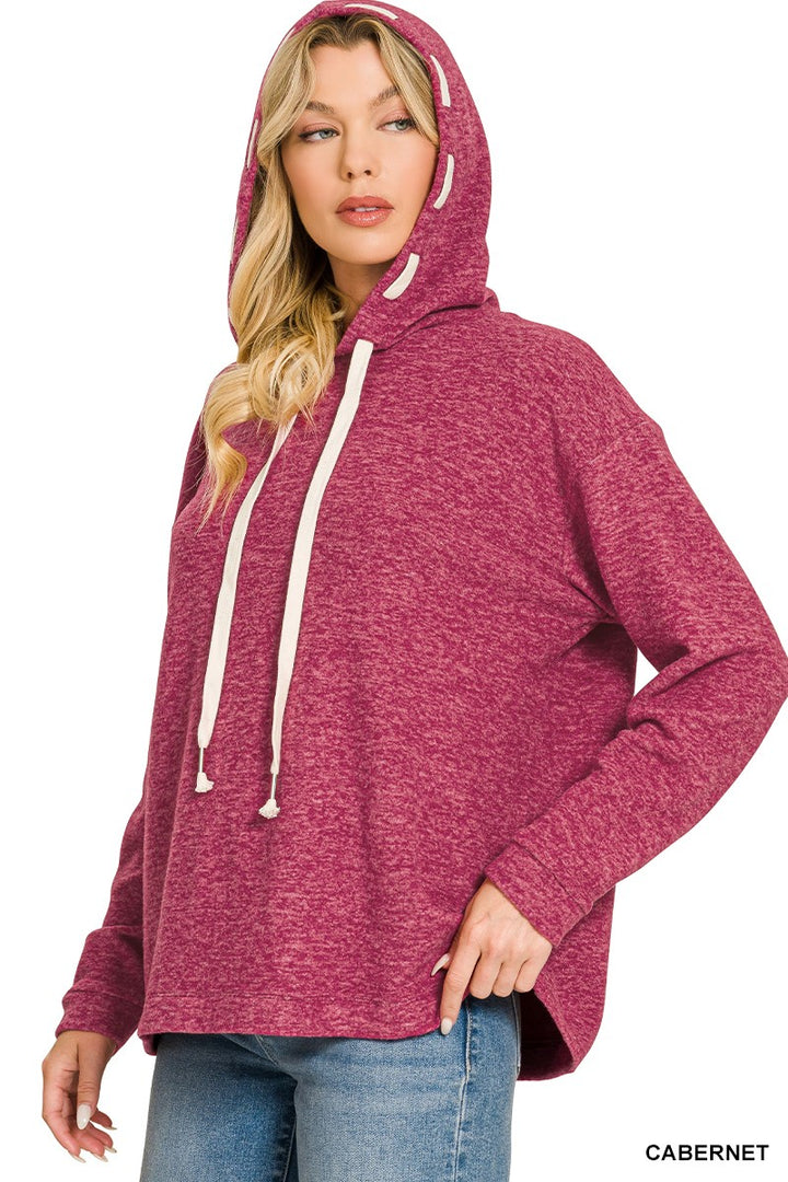 Soft Brushed Hacci Hoodie