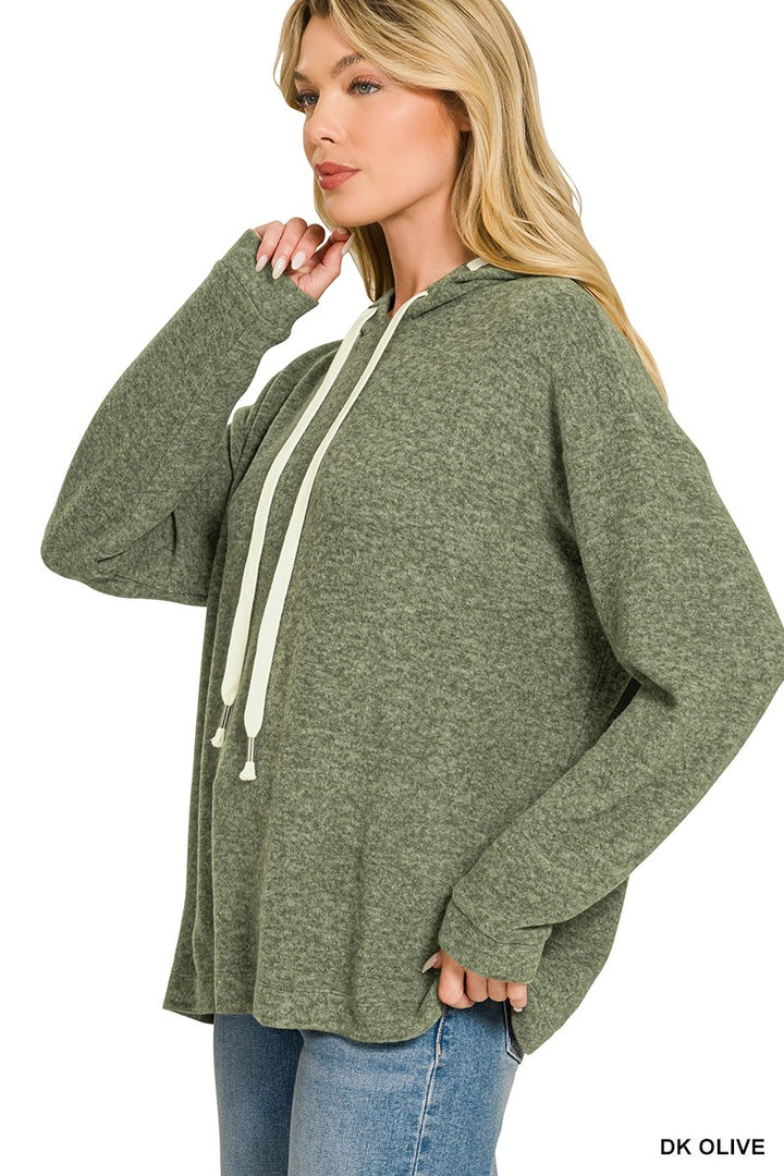 Soft Brushed Hacci Hoodie