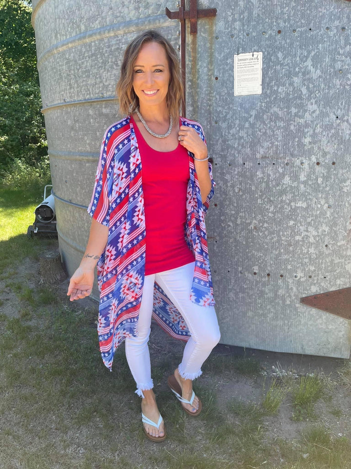 American Aztec Kimono