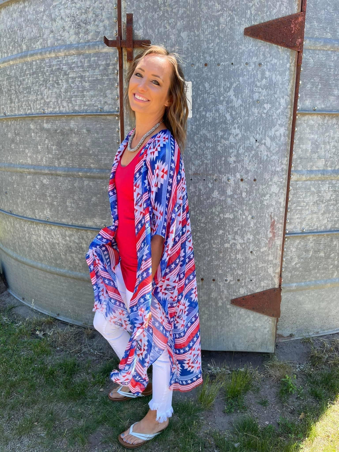 American Aztec Kimono