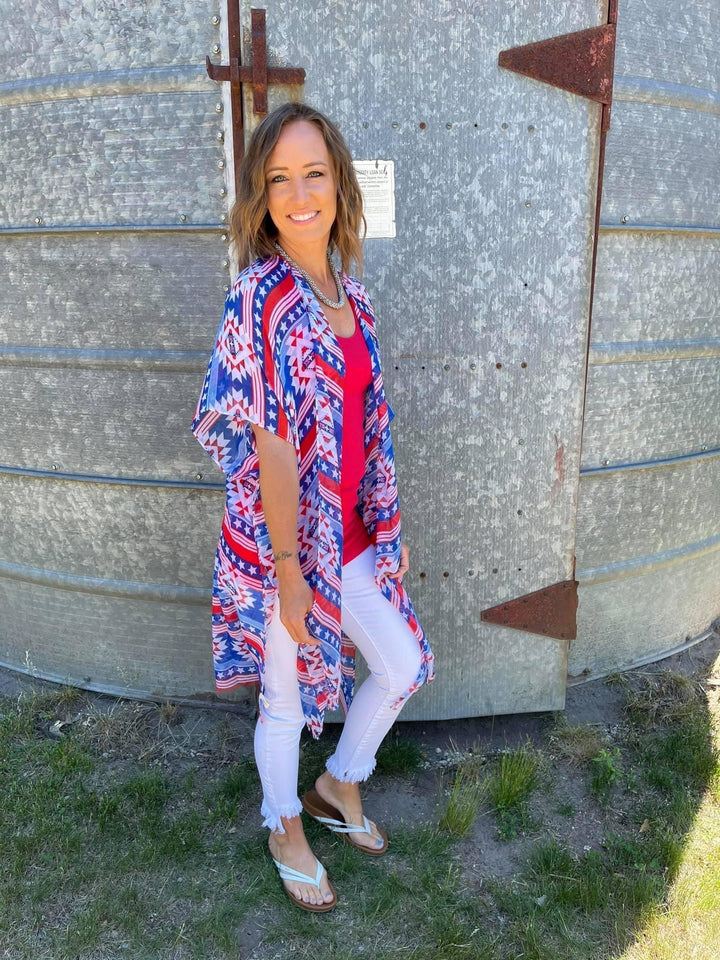 American Aztec Kimono