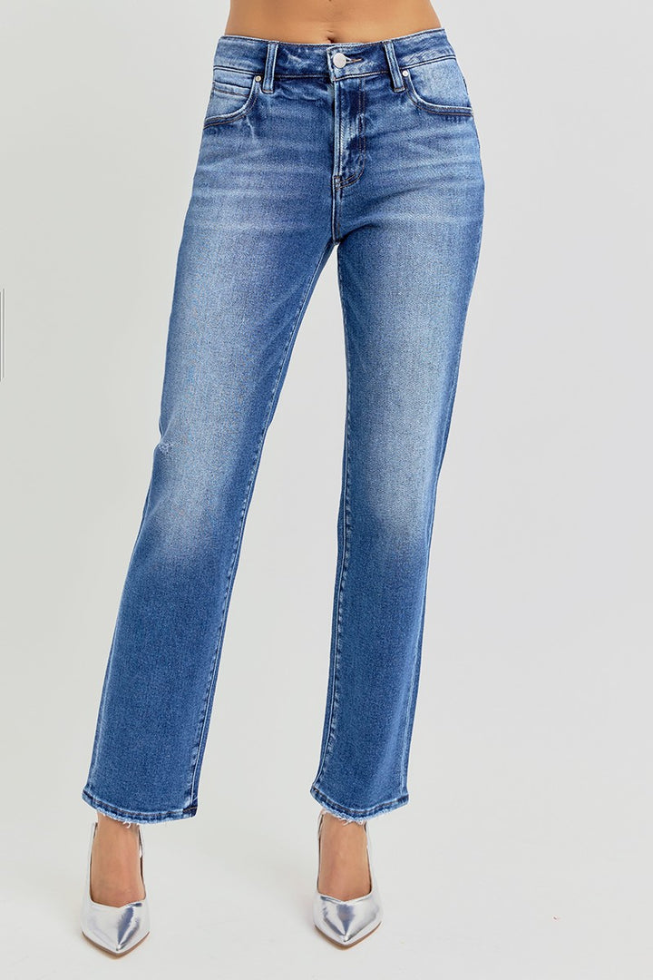 Julia Mid Rise Denim Jeans