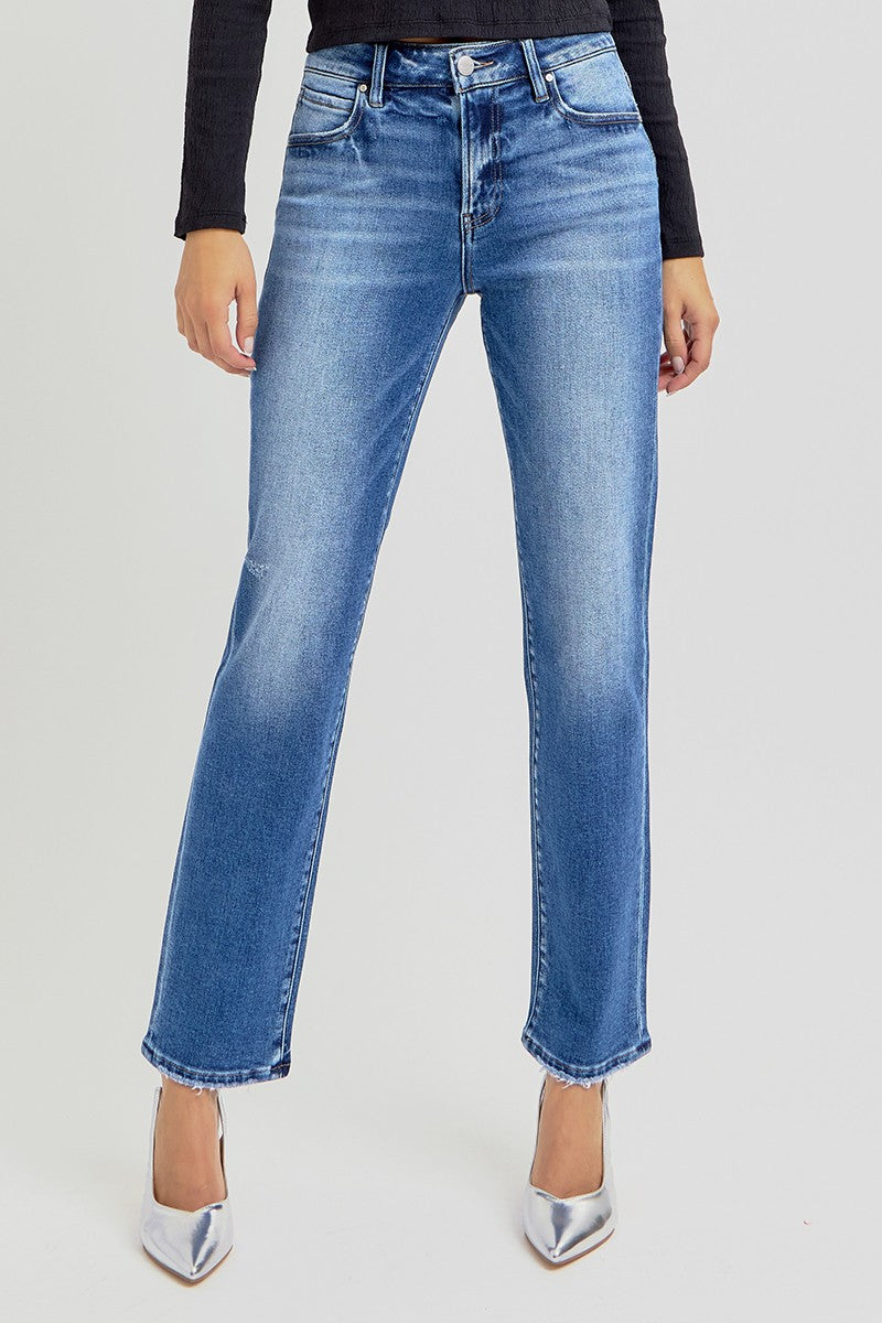 Julia Mid Rise Denim Jeans