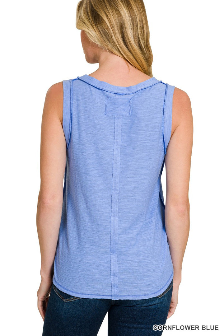 Katy Raw Edge Tank