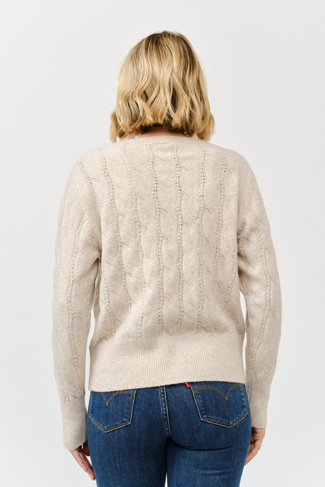 Diana Textured Knit Sweater