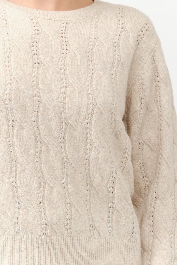 Diana Textured Knit Sweater