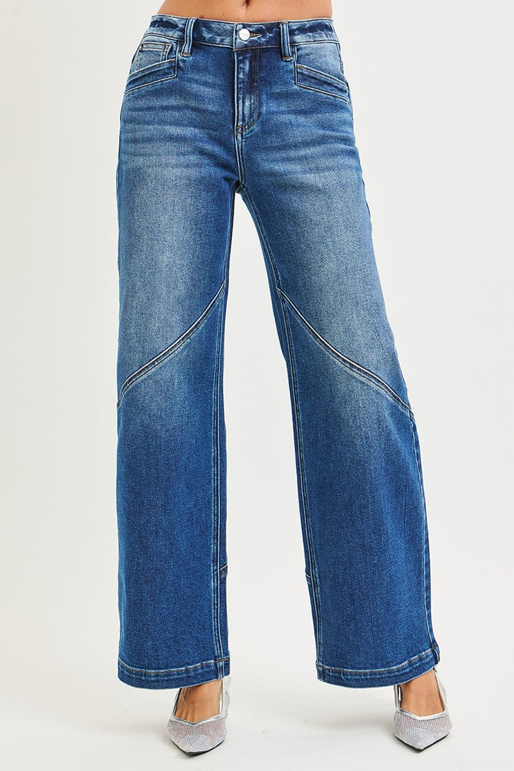 Kyra Slouchy Wide Leg Jeans