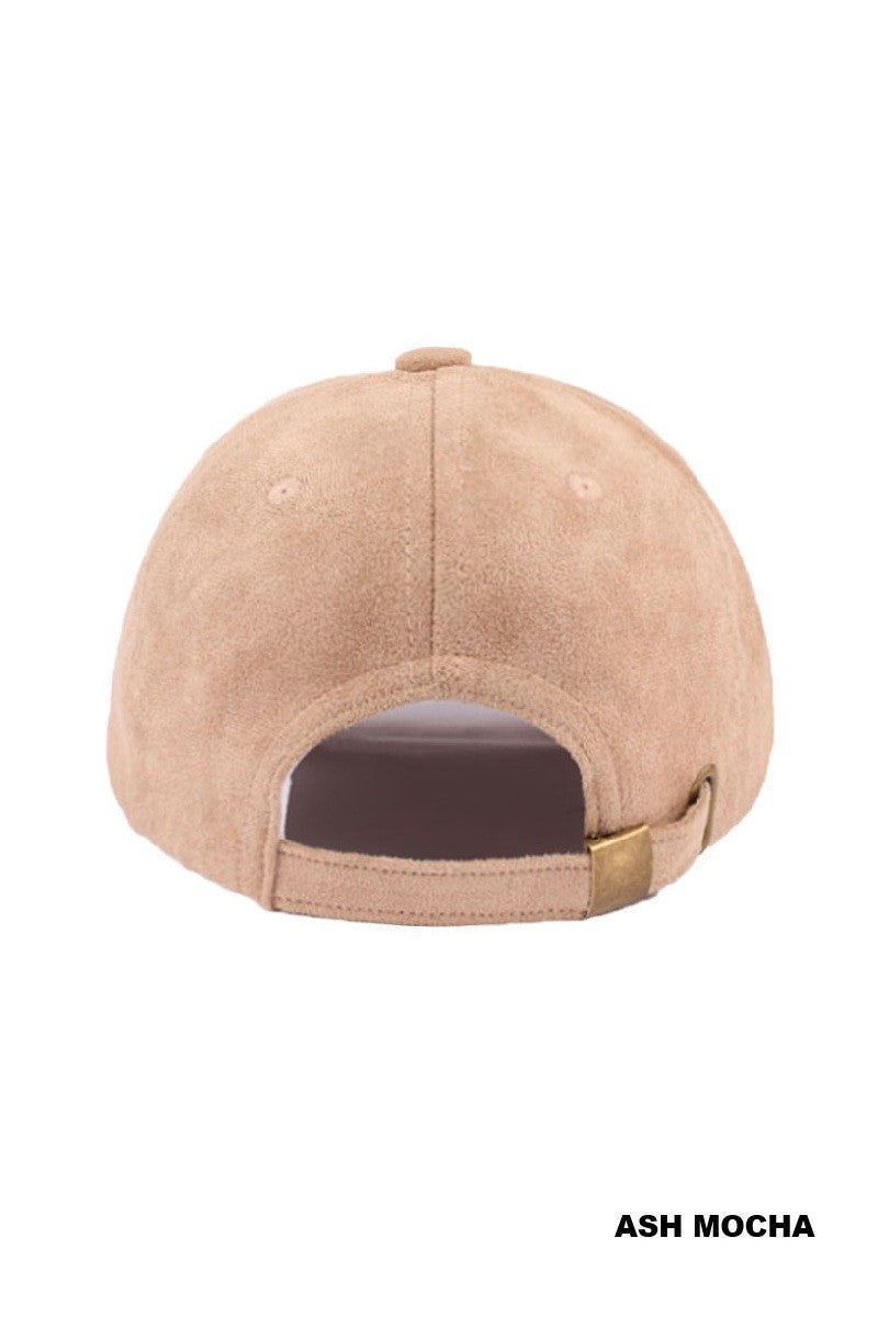 LA Suede Ball Cap