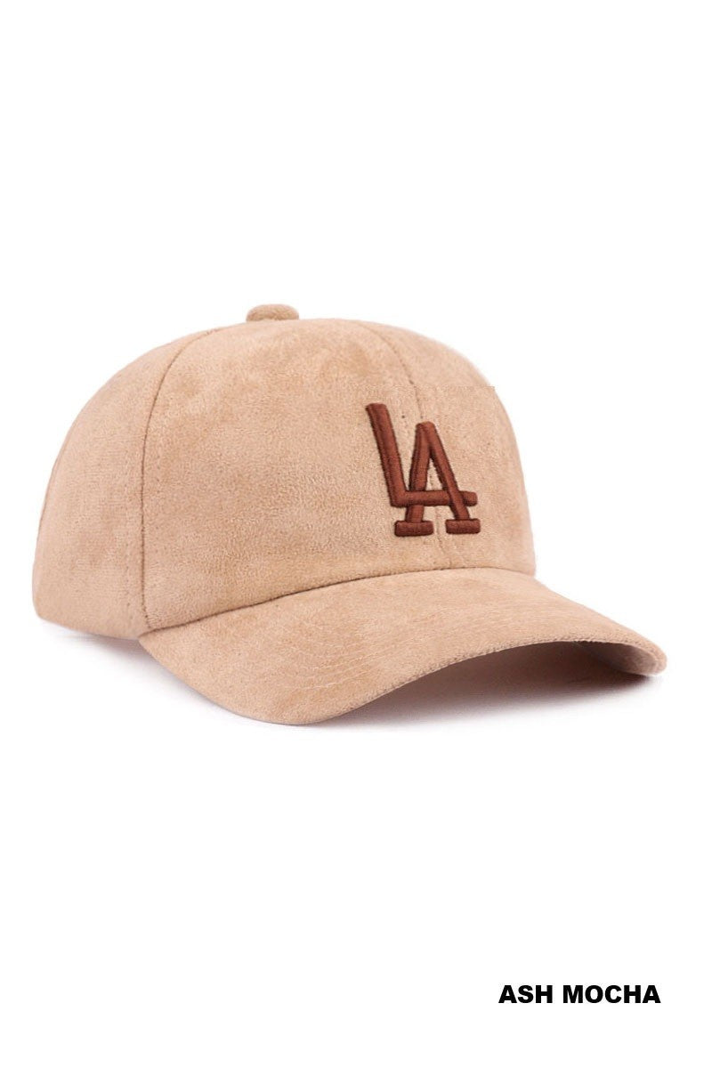 LA Suede Ball Cap