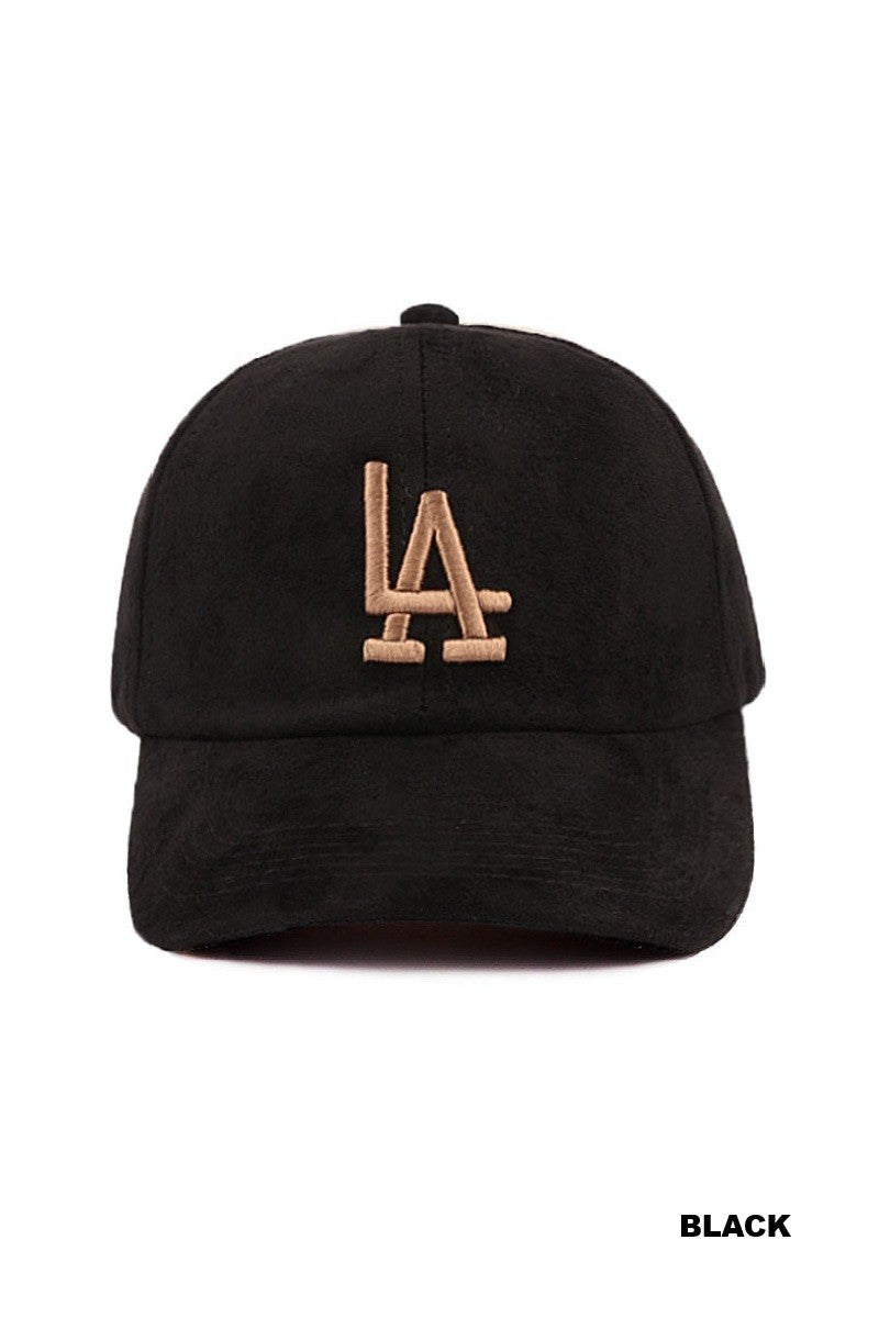 LA Suede Ball Cap