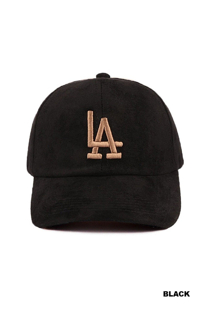 LA Suede Ball Cap