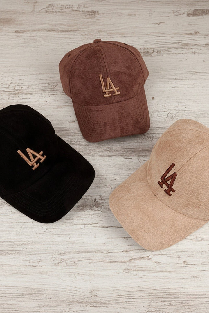 LA Suede Ball Cap