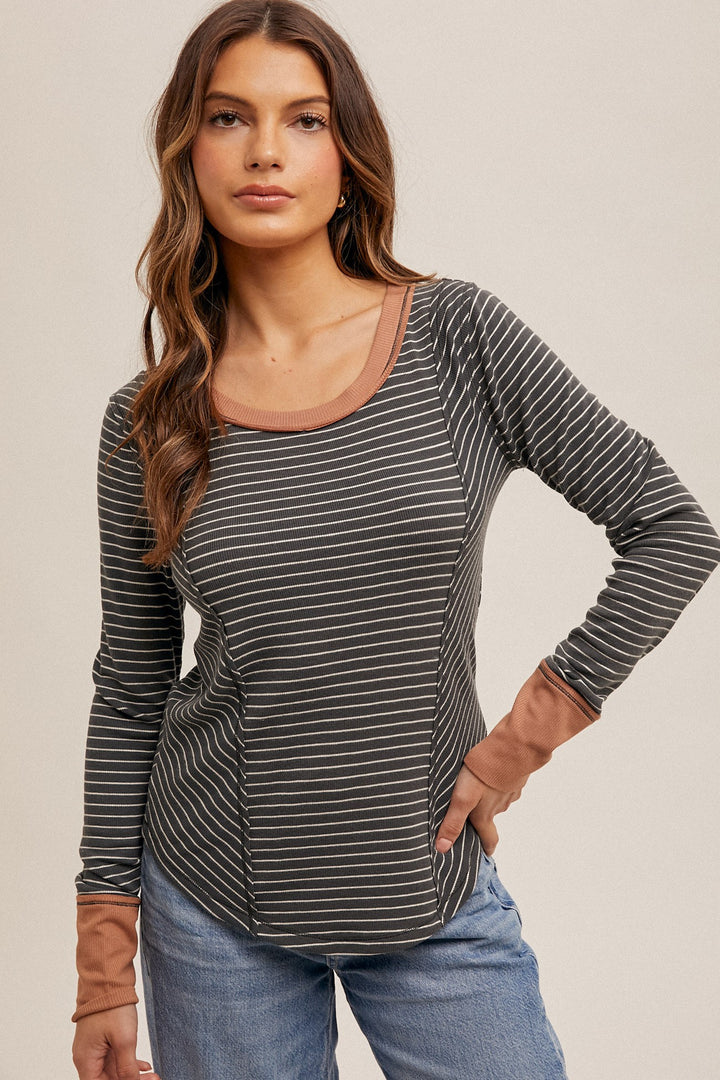 Laurel Striped Long Sleeve