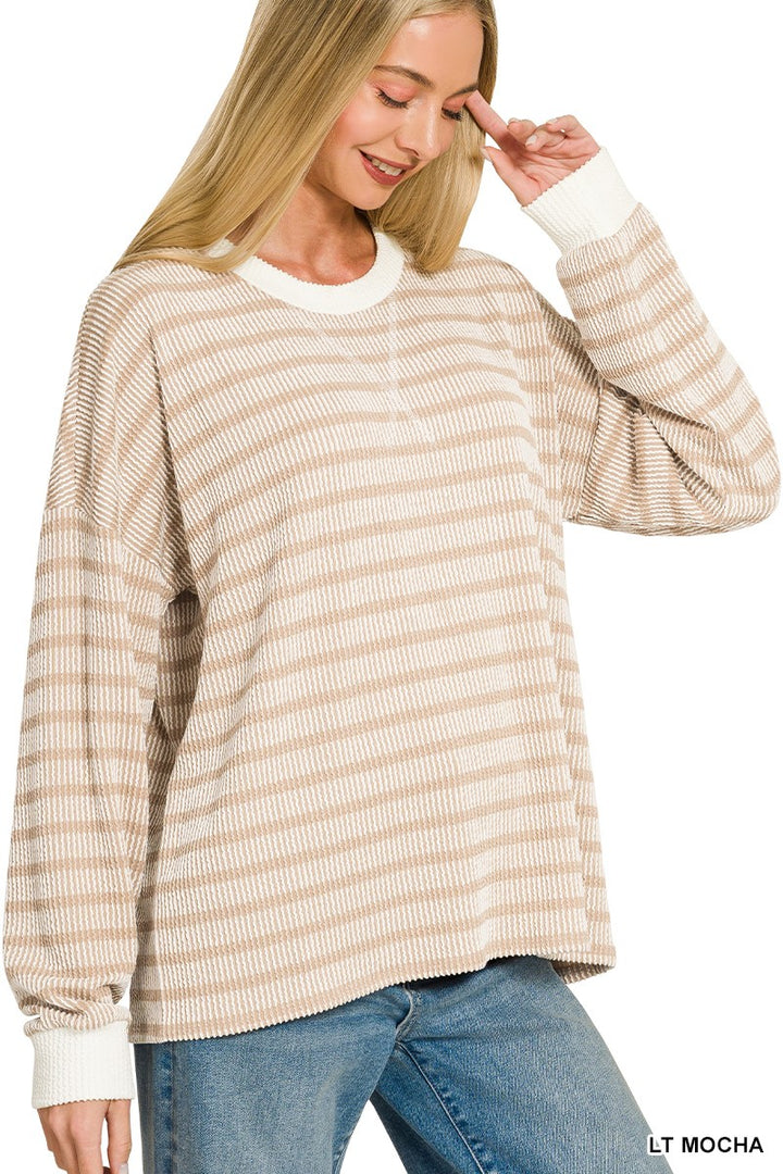Beth Striped Long Sleeve